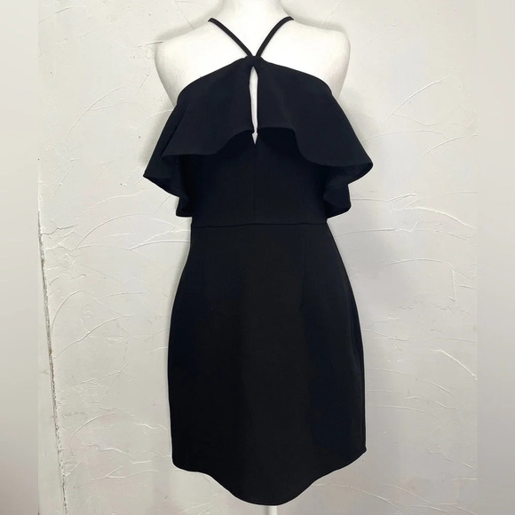 BCBGeneration Peep-Hole Black
Cocktail Dress NWT - Picture 5 of 12